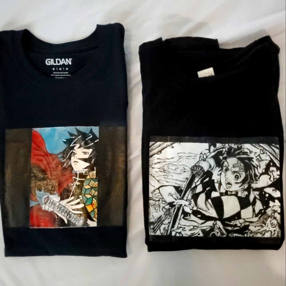 Demon Slayer t-shirt lot Custom